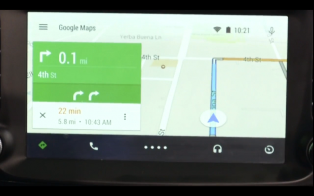 Android Auto auf der Google I/O (Bild: Andreas Sebayang/Golem.de)